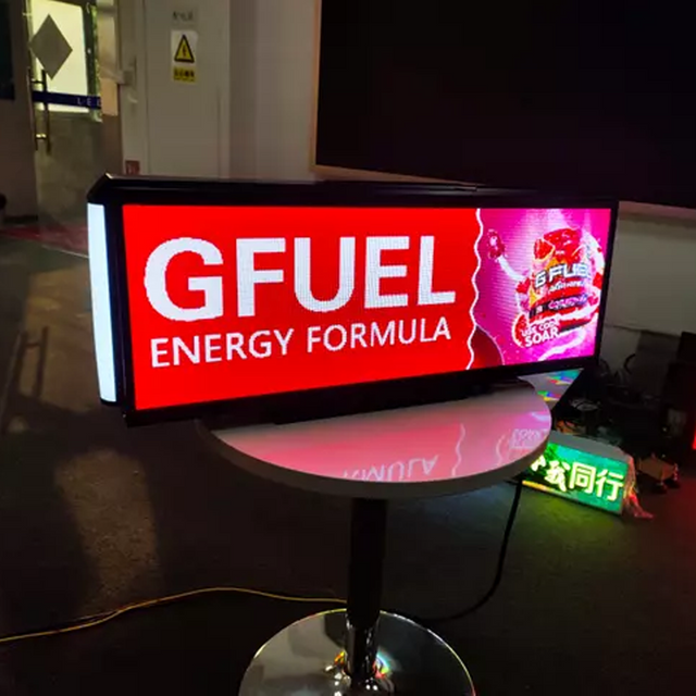 Dobbeltsidet Taxi Top Led Display 